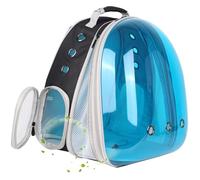 Interfashioner® Cat Backpack Carrier, Fit up to 9 kgs Front Extension Space Capsule Clear Bubble Window Pet Carry Transport Book Bag for Large Fat Kitten Puppy