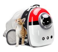 Interfashioner® Cat Carrier Backpack, Back Expandable Space Capsule Pet Carrier Backpack Bubble for Kitten Small Dog up to 5.5 kgs, Backpack for Cat