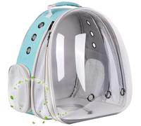 Interfashioner® Large Cat Backpack Carrier, Fit up to 9 kgs Pet, Front Extension Space Capsule Clear Bubble Window Pet Carry Transport Book Bag for Fat Kitten Puppy