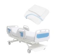 Interfit Knitted Fitted Sheet, White, Single Bed, Fits Hospital Beds & Profile Beds