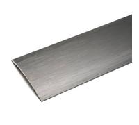 Interfloor Premier Coverstrip 38mm Metal Floor Threshold Strip - Brushed Pewter 0.9M