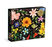 Galison 9780735372917 Intergalactic Flora Jigsaw Puzzle, Multicoloured, 1000 Pieces