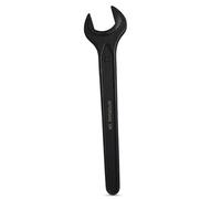 INTERGAS 30mm Black Gas Spanner - Precision Open-Ended Flat Wrench for Propane & Butane Regulator Nuts - Durable Forged Steel Tool for Gas Cylinder Equipment, Camping & Caravan Use