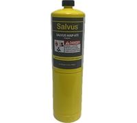INTERGAS Salvus MAP-HTi Propylene Gas Cylinder - 400g High Purity >99.5% Hotter Flame Blowtorch Gas - Compatible with CGA600 Torch Heads - Blowtorch Fuel for Plumbing, Brazing, Welding & Soldering