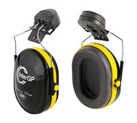 InterGP Helmet Mounted Ear Defender Black/Yellow (JSP AEK010-005-300)
