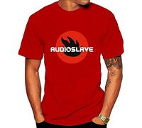 interi Audioslave Logo Fashion Summer Men's Round Neck T-Shirt Red L
