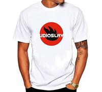 interi Audioslave Logo Fashion Summer Men's Round Neck T-Shirt White XL