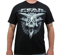 interi Fear Factory Legacy Men's Fashion T-Shirt Black XXL