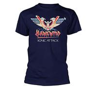 interi Hawkwind 'Sonic Attack' (Navy) T-Shirt Navy Blue XL
