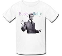 interi Men's Cool Buddy Holly T-Shirt White S