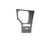 Interior Accessories For BMW E39 Series 5 Center Console Gear Shifter Panel Trim Cover Performance Sticker Car Interior Accessories Interior Trim(Carbon Leather LHD)