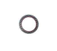 Interior Accessories For BMW E90 F30 F20 G20 E92 F10 G30 F11 F31 E60 Car Steering Wheel Emblem Trim Ring Sticker Interior Accessory Interior Trim(Carbon Fiber Leather)