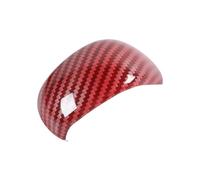 Interior Accessories For Suzuki For Jimny JB74 2019-2021 2022 Interior Mouldings Accessories Car Gear Shift Knob Head Decoration Cover Sticker Interior Trim(Red Carbon Fiber)