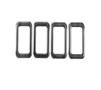 Interior Accessory Car Accessories Central Control Interior Decorative Sticker Stainless Steel Black Brushed For Land For Rover For Discovery Sport 2015-19(Style 4)