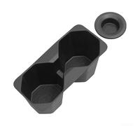 Interior Accessory for 24-25 For MITSUBISHI For TRITON For L200 Center Console with TPE Cup Holder Cover That Reduces Noise from Keys or Small Objects