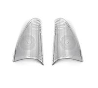 Interior Accessory For Benz C E For GLC Class W205 W213 X253 Steel Car Door Speakers Stereo Decorate Cover Speaker Trim Cover(GLC Class A-pillar)