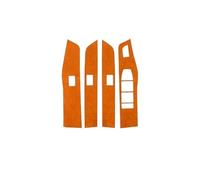 Interior Accessory For BMW For X3 G45 G48 2025 Car Window Switch Lifter Panel Trim Frame Cover Sticker Protect Interior Accessories(RHD Orange)