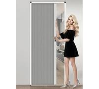 Interior Accordion Door Retractable Folding Concertina Door, 60 63 70 73 80 83 90 93 100 CM Wide Invisible Sliding Door Kit, Custom Size Doors Internal House(H 86.6in/220CM,W 32.6in/83cm)