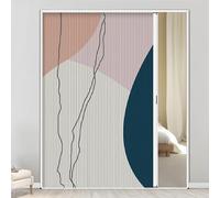 Interior Accordion Folding Door for Wardrobes Sliding Panels Hidden Pocket Door Space-Saving Room Divider Shower Sliding Door Multimedia Room & Gym Use.
