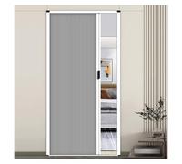 Interior Accordion Folding Door, Interior Sliding Accordion Door Grey White Multiple Sizes(Grey,W24in/116cm-h78in/200cm)