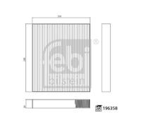 FEBI BILSTEIN 196358 Pollen filter