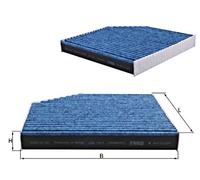 Interior Air Filter MAHLE Fits AUDI BENTLEY A6 Allroad Avant A8 4G 4H 4H0819439