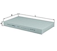 Interior Air Filter MAHLE Fits FIAT ALFA ROMEO LANCIA IVECO Brava Marea 5908269