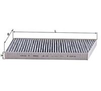 Interior Air Filter MAHLE Fits MERCEDES A209 C209 CL203 S203 W203 2038300918