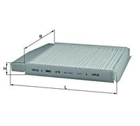 MAHLE LA 54 Pollen filter