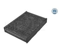 MEYLE 30-12 326 0016/PD cabin air filter, pollen filter, activated carbon filter insert, height: 30, width: 145, length: 195, compatible with Toyota Aygo PAB4, KGB4, Peugeot 108, Citroën C1 II PA