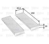 VALEO 715748 Pollen filter