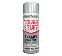 Interior and Exterior Enamel Paint Tough and Hard Wearing 'Silver Gloss'