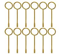 Interior Bedroom Bathroom Door Emergency Key, Key Pin for Interior Privacy Door Lock Compatible -12 Pack