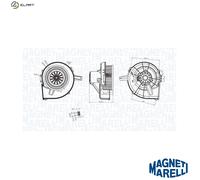MAGNETI MARELLI 069412211010 Heater blower motor
