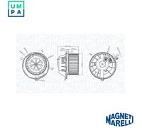 INTERIOR BLOWER 069412229010 FOR SKODA OCTAVIA/II/Combi LAURA YETI VW 2.0L 4cyl