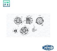 MAGNETI MARELLI 069412389010 Heater blower motor