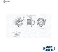 MAGNETI MARELLI 069412752010 Interior Blower