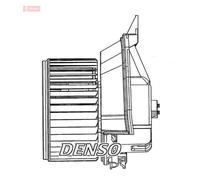 Denso Interior Blower - DEA09200