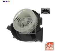 FEBI BILSTEIN Interior Blower 49830 – Fan Assembly with Motor for Skoda Roomster/Fabia, VW Polo