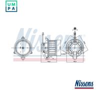NISSENS 87579 Interior Blower