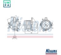 NISSENS 87608 Interior Blower