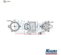 INTERIOR BLOWER 87625 FOR HYUNDAI B3LA/G3LA 1.0L 3cyl i10 IIG4LA 1.2L 4cyl