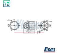 INTERIOR BLOWER 87625 FOR HYUNDAI B3LA/G3LA 1.0L 3cyl i10 IIG4LA 1.2L 4cyl