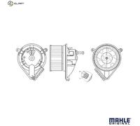 MAHLE AB 271 000S Blower motor