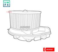 DENSO DEA02002 Interior Blower