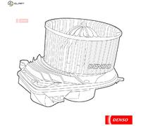 Blower fan for left-hand drive vehicles DEA02003 DENSO for AUDI VW SKODA