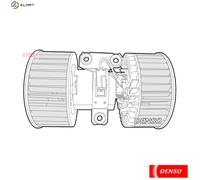 DENSO DEA05002 Blower motor