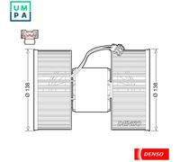 DENSO DEA05006 Blower motor