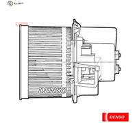 Denso Cabin Blower Fan - DEA09063