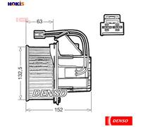 Denso DEA17018 Interior Blower
